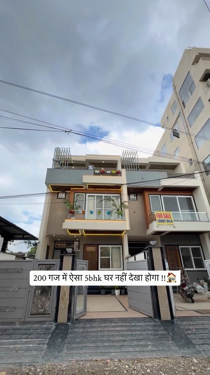 200 Gaj 5 BHK Villa for Sale in Gandhi Path West, Jaipur