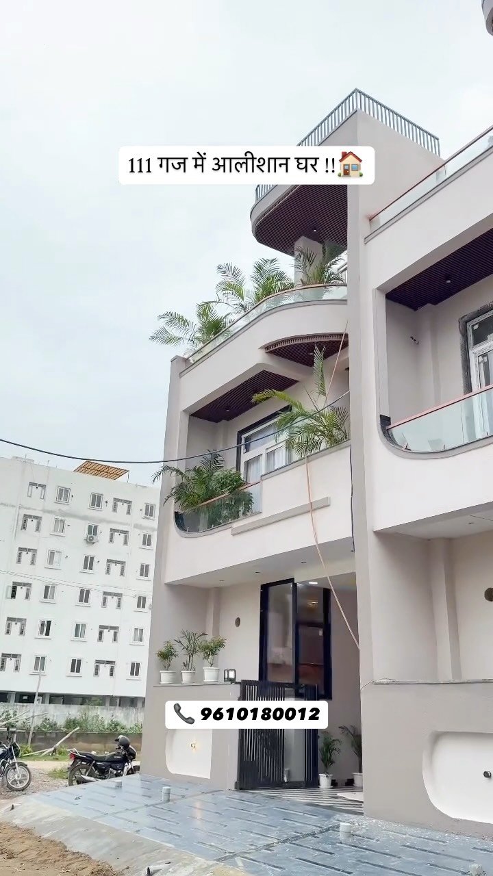 111 Gaj 4 BHK Villa for Sale in Vaishali Nagar, Jaipur (₹1.65 Cr)