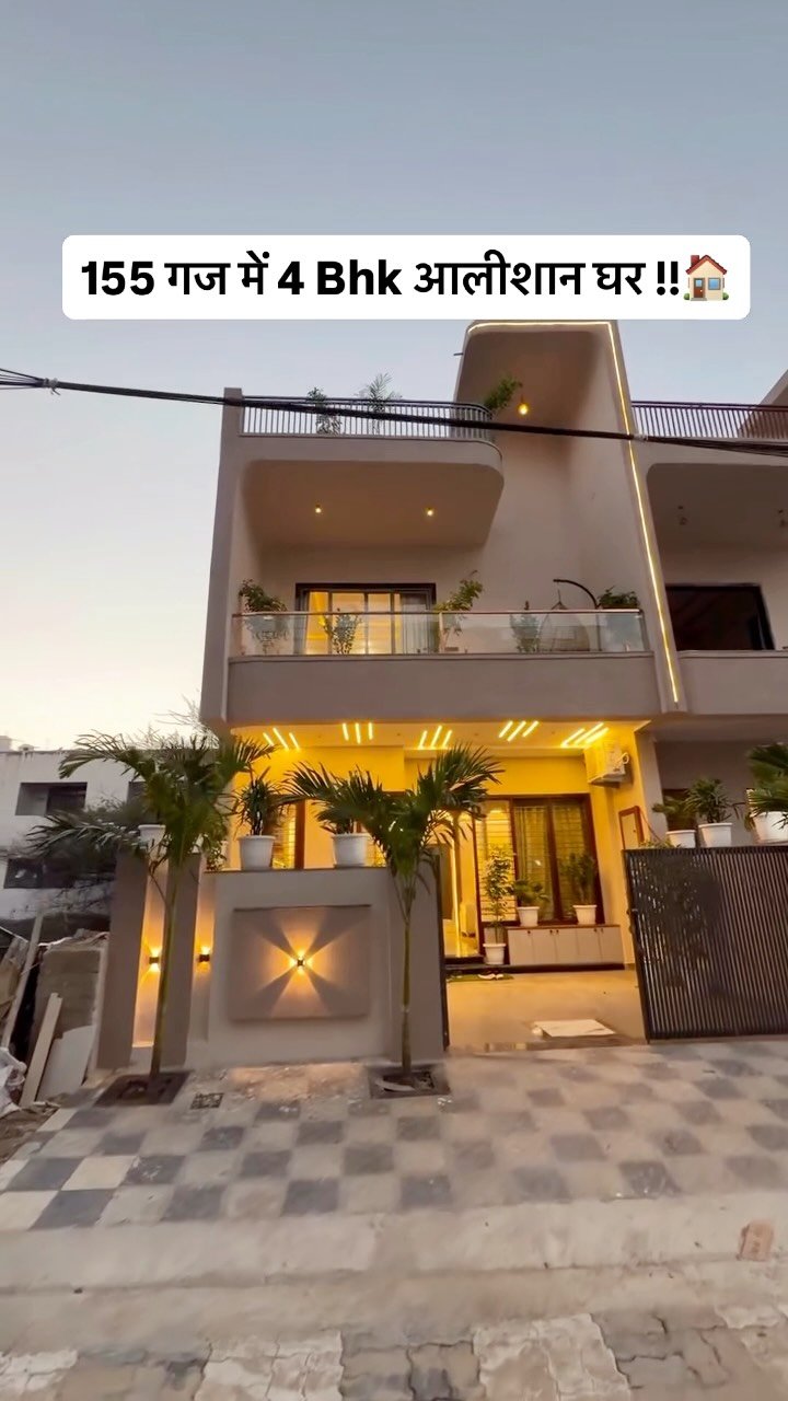 155 Gaj 4 BHK House for Sale in Jhotwara, Jaipur