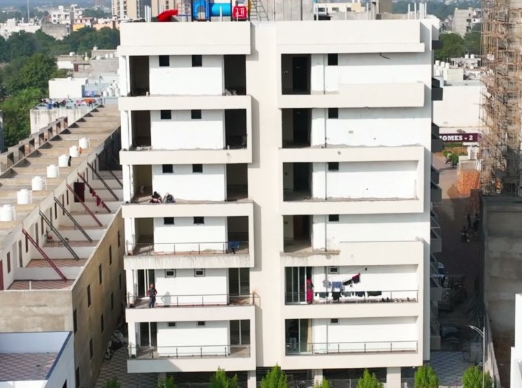Rooftop garden and kids play area, Vaishali West Jaipur
